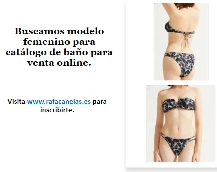 Imagen del casting Buscamos modelo femenino para catálogo de baño